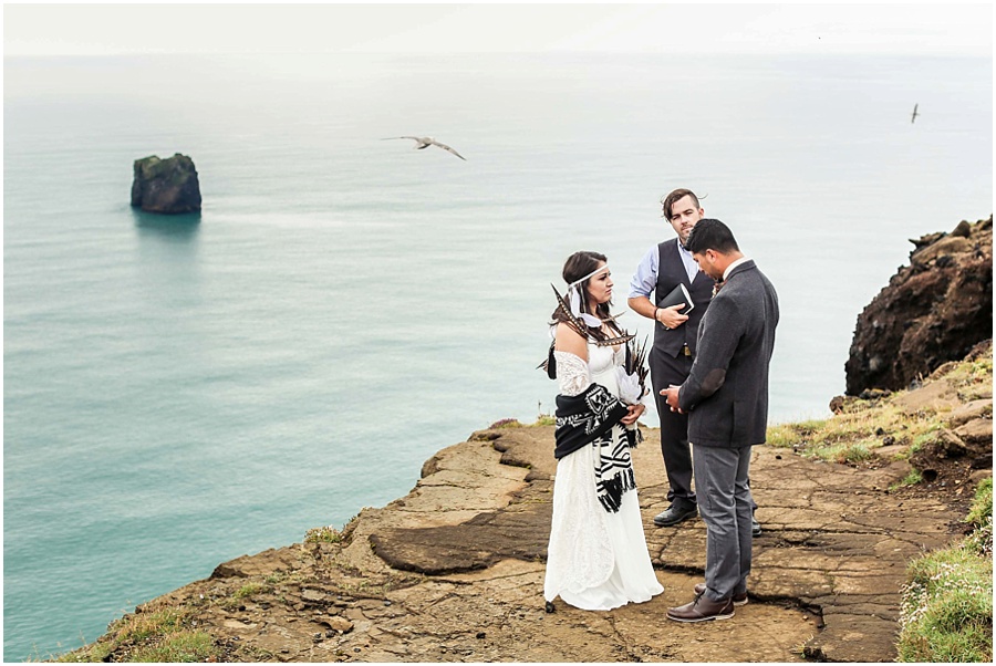 Dyrholaey South Iceland Elopement by Shannon Cronin Photography