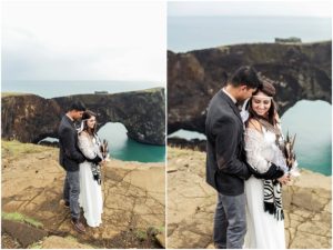 Dyrholaey South Iceland Elopement by Shannon Cronin Photography