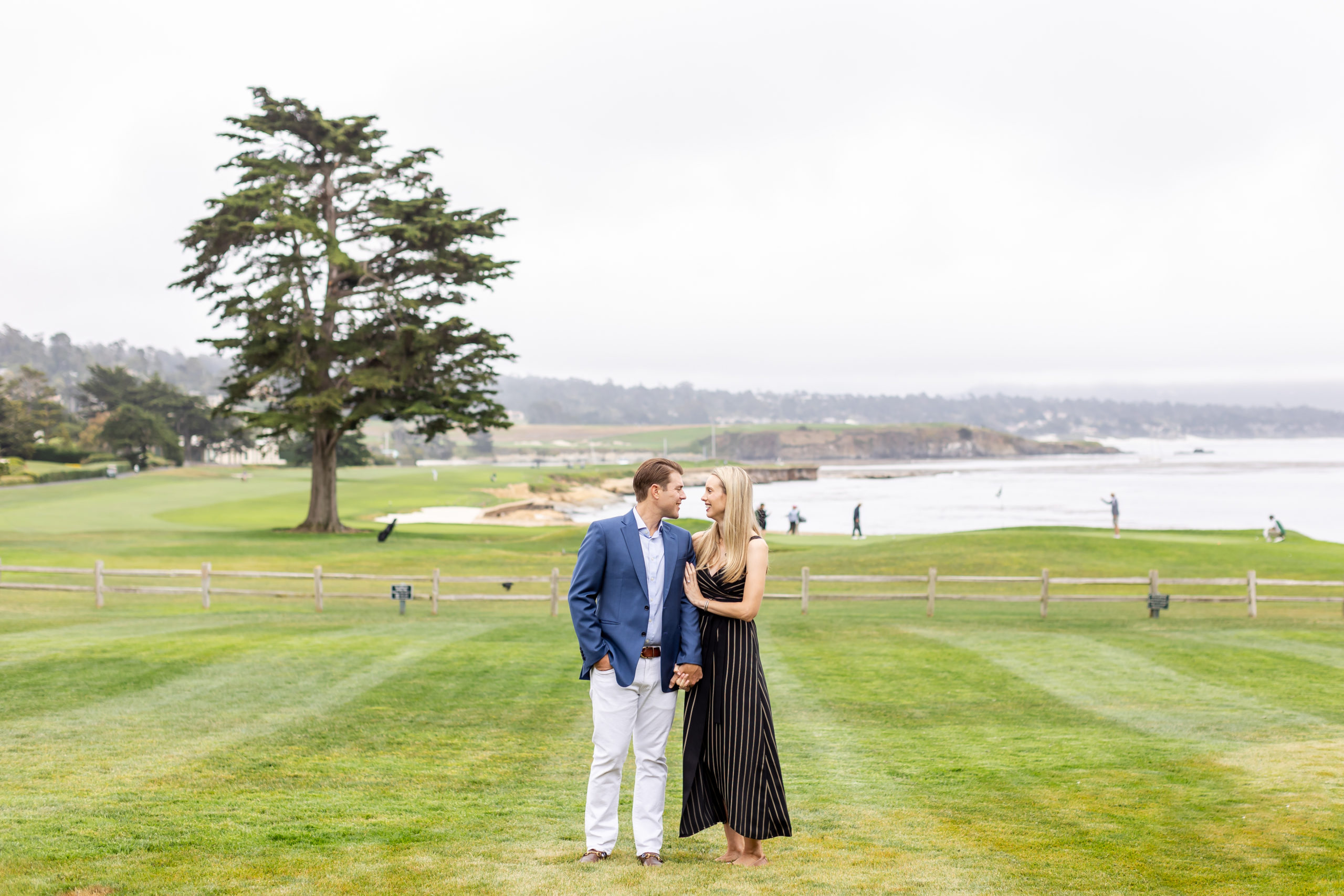 Pebble Beach proposal by Shannon Cronin Photography